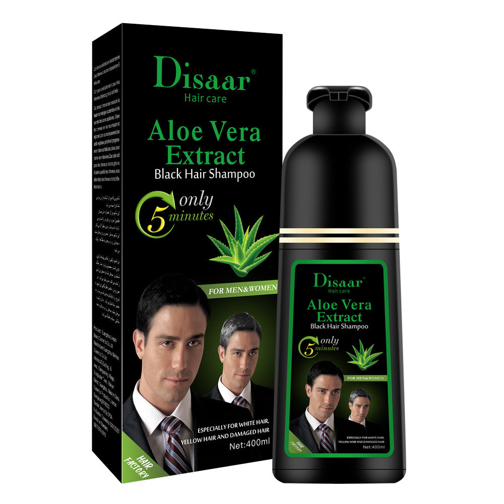 Disaar Aloe Argan Oil Nourishing Hair Dye Shampoo