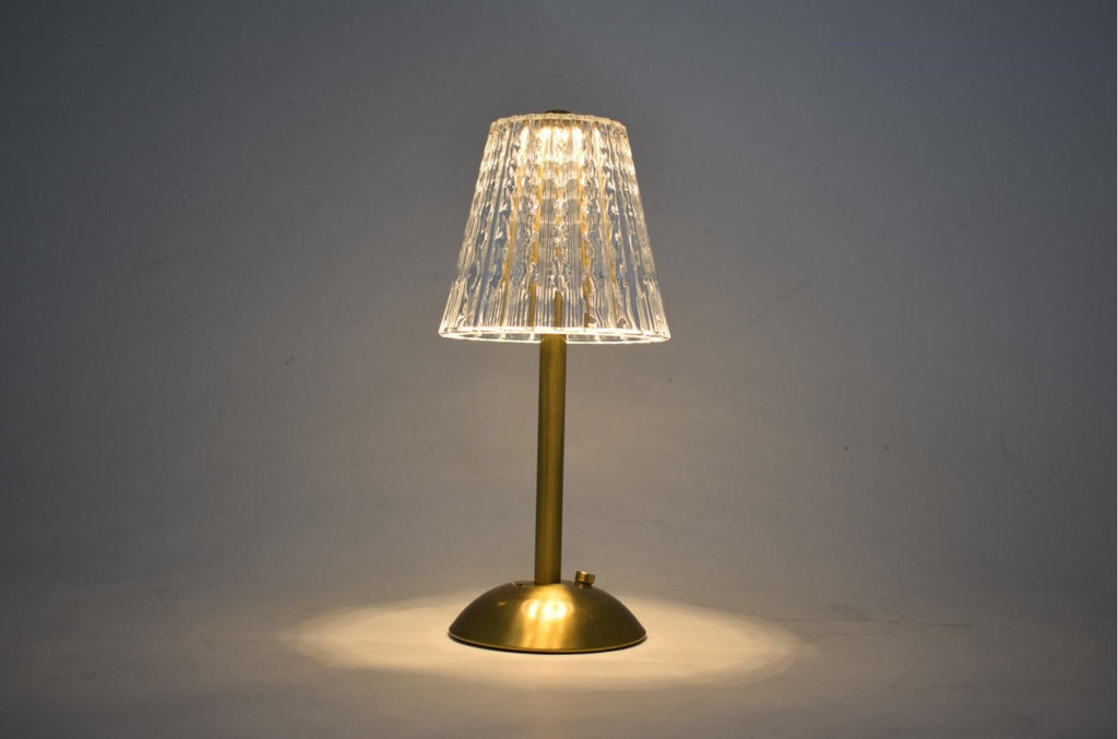 Retro USB Bedside Table Lamp Touch Ambient Light