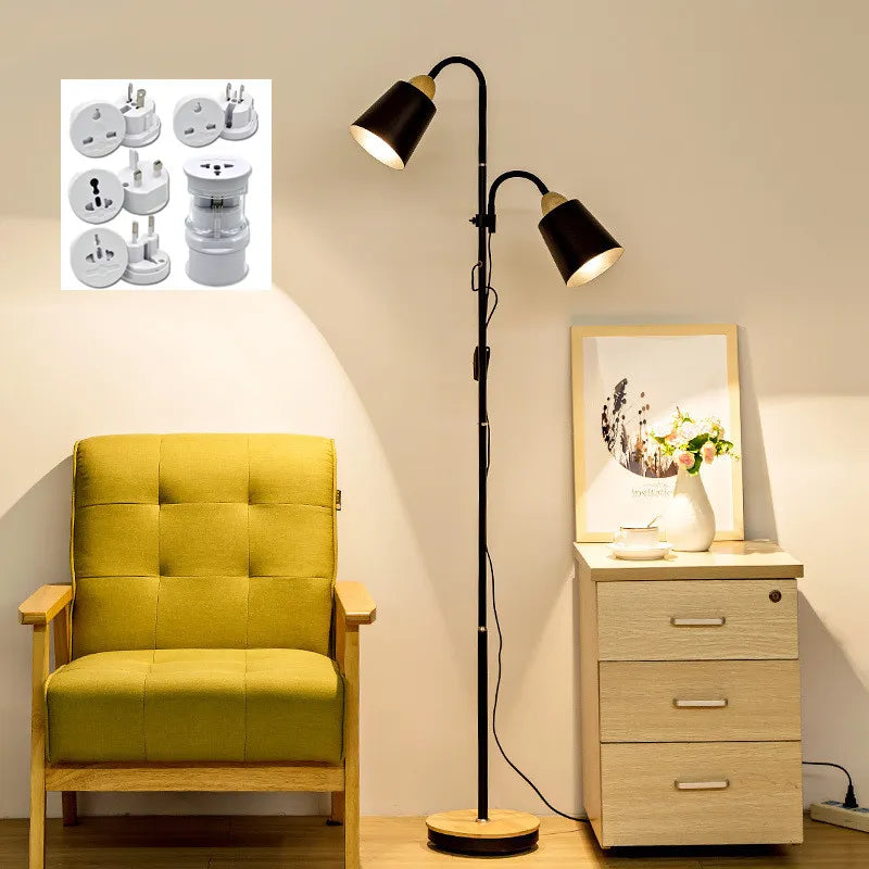 Lampadaire double tête Salon Chambre Chevet