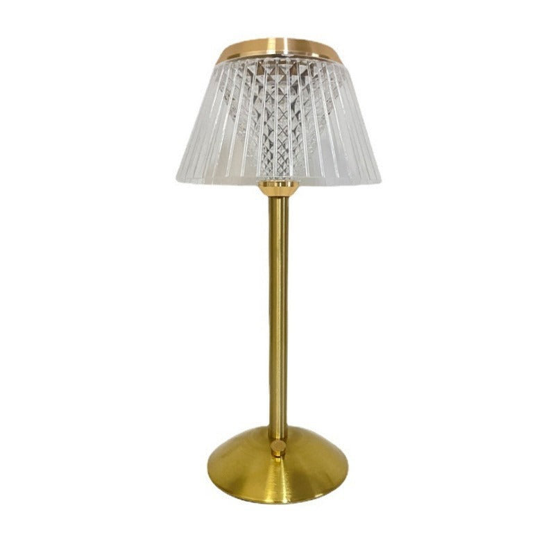 Retro USB Bedside Table Lamp Touch Ambient Light
