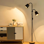 Lampadaire double tête Salon Chambre Chevet