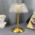 Retro USB Bedside Table Lamp Touch Ambient Light