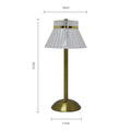 Retro USB Bedside Table Lamp Touch Ambient Light