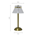 Retro USB Bedside Table Lamp Touch Ambient Light