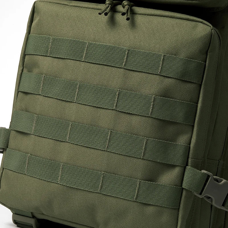 45L Tactical Backpack Survival Bag Hunting MOLLE Backpack GYM For Men EDC Outdoor Hiking Rucksack With Bottle Holder Erobaa