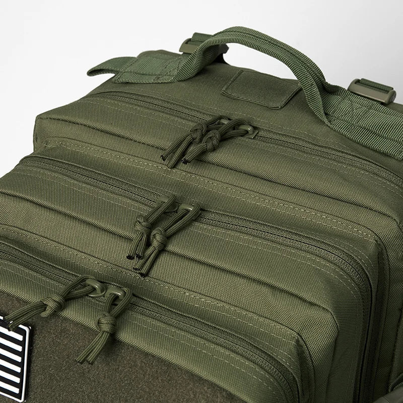 45L Tactical Backpack Survival Bag Hunting MOLLE Backpack GYM For Men EDC Outdoor Hiking Rucksack With Bottle Holder Erobaa