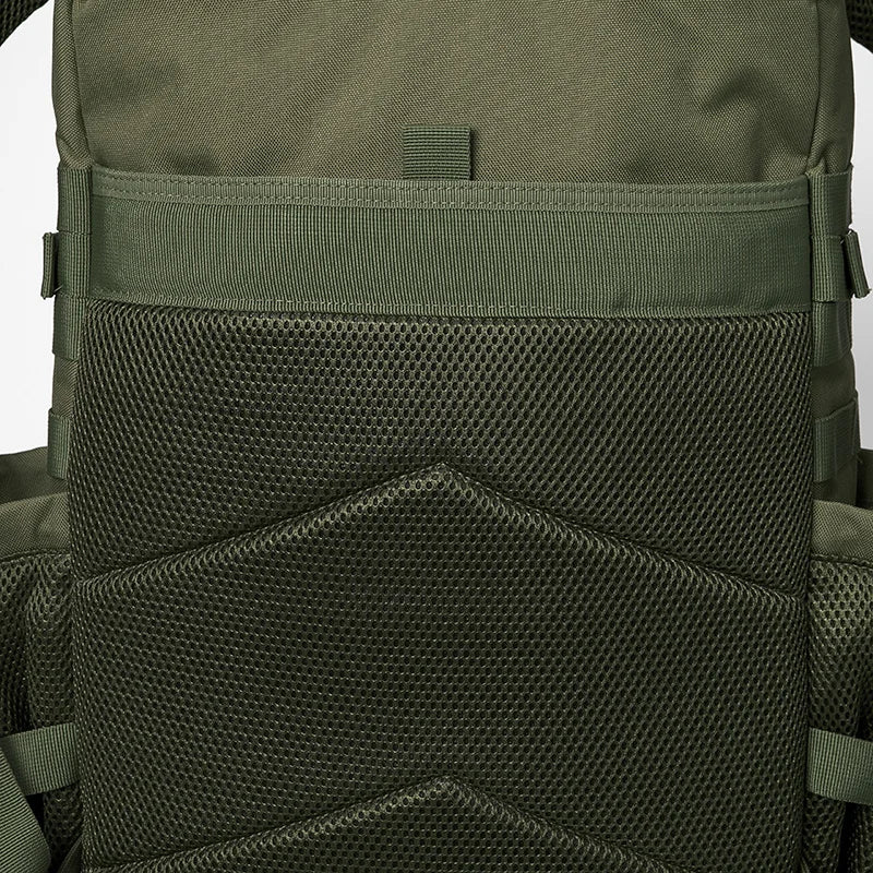 45L Tactical Backpack Survival Bag Hunting MOLLE Backpack GYM For Men EDC Outdoor Hiking Rucksack With Bottle Holder Erobaa