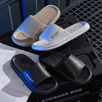 Big Size Summer Slippers Men Women Soft Bottom Indoor Home Slides Sandals