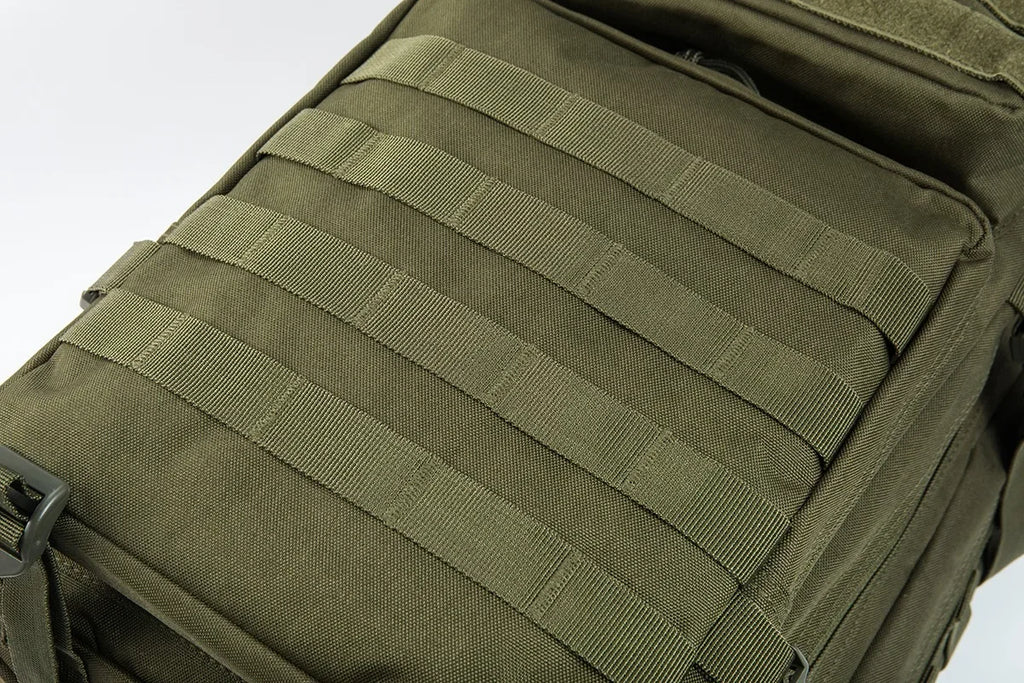 45L Tactical Travel Backpack Molle Large Capacity Multi Pocket Storage Bag Durable Wear Resistant Camping Hiking Trekking Bushcraft Daypack Heavy Duty Rucksack For Men Women Business Trips Mountain Climbing Daily Commute Lugg Erobaa