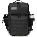 45L Tactical Backpack Survival Bag Hunting MOLLE Backpack GYM For Men EDC Outdoor Hiking Rucksack With Bottle Holder Erobaa