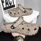 Men Garden Platform Sandals Man Summer Sandals Male Sneakers Outdoor Flip Flops Home Clogs