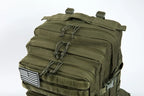 45L Tactical Travel Backpack Molle Large Capacity Multi Pocket Storage Bag Durable Wear Resistant Camping Hiking Trekking Bushcraft Daypack Heavy Duty Rucksack For Men Women Business Trips Mountain Climbing Daily Commute Lugg Erobaa