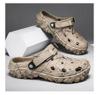 Men Garden Platform Sandals Man Summer Sandals Male Sneakers Outdoor Flip Flops Home Clogs