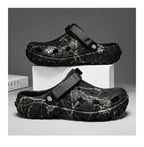 Men Garden Platform Sandals Man Summer Sandals Male Sneakers Outdoor Flip Flops Home Clogs