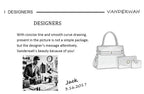 3 Sets Or 1 Big Bag Women's Handbag Large Capacity Bags Luxury Shoulder Crossbody Bags Small Coin Purse Quality Leather Sac Hot Erobaa