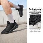 Shoes Lightweight Wear Resistant Shock Absorb Breathable Soft Soled Male Sneakers