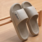 Big Size Summer Slippers Men Women Soft Bottom Indoor Home Slides Sandals