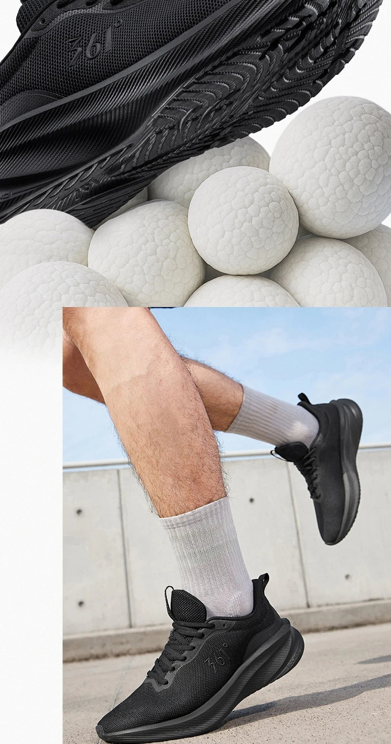 Shoes Lightweight Wear Resistant Shock Absorb Breathable Soft Soled Male Sneakers