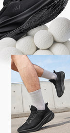 Shoes Lightweight Wear Resistant Shock Absorb Breathable Soft Soled Male Sneakers