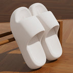 Slides Summer Flat Beach Sandals Woman Thick Platform Cloud Slippers