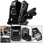 45L Tactical Backpack Survival Bag Hunting MOLLE Backpack GYM For Men EDC Outdoor Hiking Rucksack With Bottle Holder Erobaa