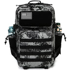 45L Tactical Backpack Survival Bag Hunting MOLLE Backpack GYM For Men EDC Outdoor Hiking Rucksack With Bottle Holder Erobaa