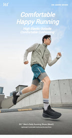 Shoes Lightweight Wear Resistant Shock Absorb Breathable Soft Soled Male Sneakers
