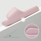 Slides Summer Flat Beach Sandals Woman Thick Platform Cloud Slippers