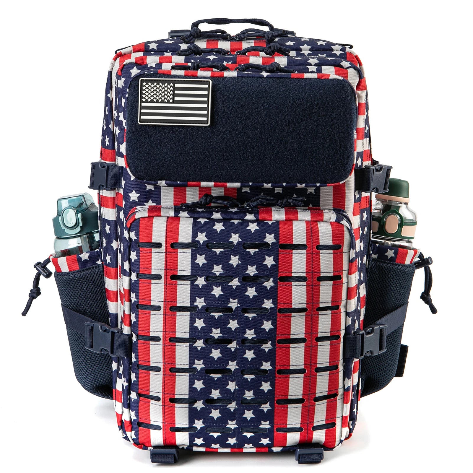 45L Tactical Backpack Survival Bag Hunting MOLLE Backpack GYM For Men EDC Outdoor Hiking Rucksack With Bottle Holder Erobaa