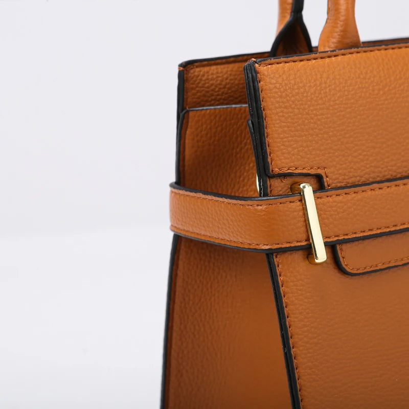 3 Sets Or 1 Big Bag Women's Handbag Large Capacity Bags Luxury Shoulder Crossbody Bags Small Coin Purse Quality Leather Sac Hot Erobaa