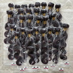 99j Burgundy Body Wave Bundles 3 4 Bundle Colored Wine Red 100% Unprocessed Human Hair Bundles 16A Raw Hair Bundles Extensions Erobaa