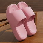 Slides Summer Flat Beach Sandals Woman Thick Platform Cloud Slippers