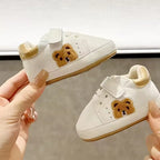 Boys and Girls Panda Sports Shoes in Spring and Autumn Seasons Children's Fashion Sports Tablet Baby Shoes from 0 to 18 Months