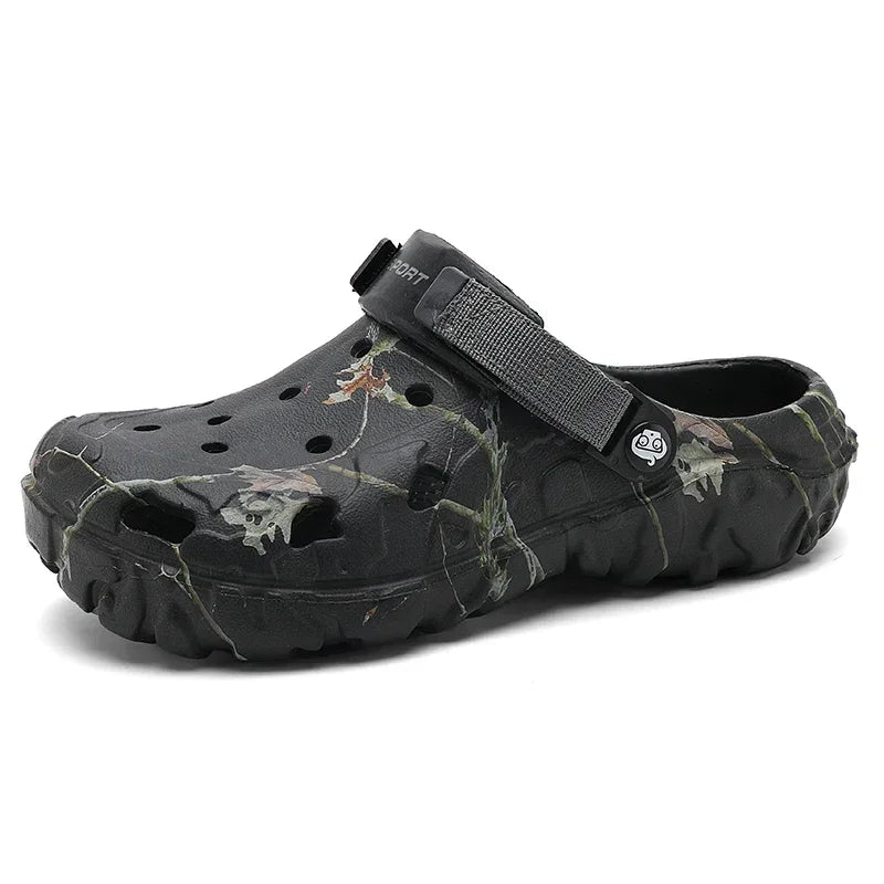 Men Garden Platform Sandals Man Summer Sandals Male Sneakers Outdoor Flip Flops Home Clogs