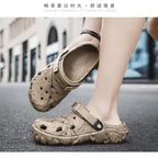 Men Garden Platform Sandals Man Summer Sandals Male Sneakers Outdoor Flip Flops Home Clogs