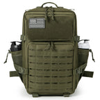 45L Tactical Backpack Survival Bag Hunting MOLLE Backpack GYM For Men EDC Outdoor Hiking Rucksack With Bottle Holder Erobaa