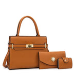 3 Sets Or 1 Big Bag Women's Handbag Large Capacity Bags Luxury Shoulder Crossbody Bags Small Coin Purse Quality Leather Sac Hot Erobaa