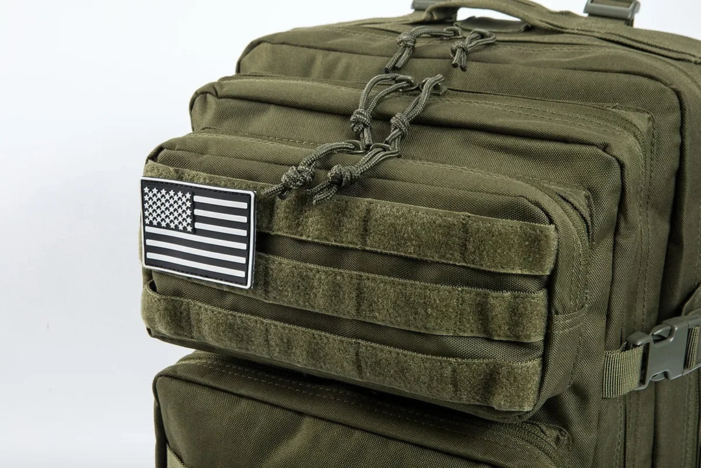 45L Tactical Travel Backpack Molle Large Capacity Multi Pocket Storage Bag Durable Wear Resistant Camping Hiking Trekking Bushcraft Daypack Heavy Duty Rucksack For Men Women Business Trips Mountain Climbing Daily Commute Lugg Erobaa