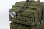 45L Tactical Travel Backpack Molle Large Capacity Multi Pocket Storage Bag Durable Wear Resistant Camping Hiking Trekking Bushcraft Daypack Heavy Duty Rucksack For Men Women Business Trips Mountain Climbing Daily Commute Lugg Erobaa