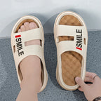 Summer New Men's Massage Slippers Indoor Outdoor Sandals Beach Men Casual Shoes Soft Slides Flip-flops Men Women Home Slippers
