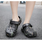 Men Garden Platform Sandals Man Summer Sandals Male Sneakers Outdoor Flip Flops Home Clogs