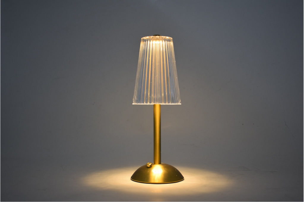 Retro USB Bedside Table Lamp Touch Ambient Light
