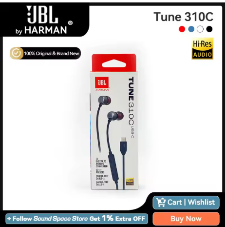 In-Ear Bass Headphones with Microphone and Control