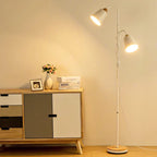 Lampadaire double tête Salon Chambre Chevet